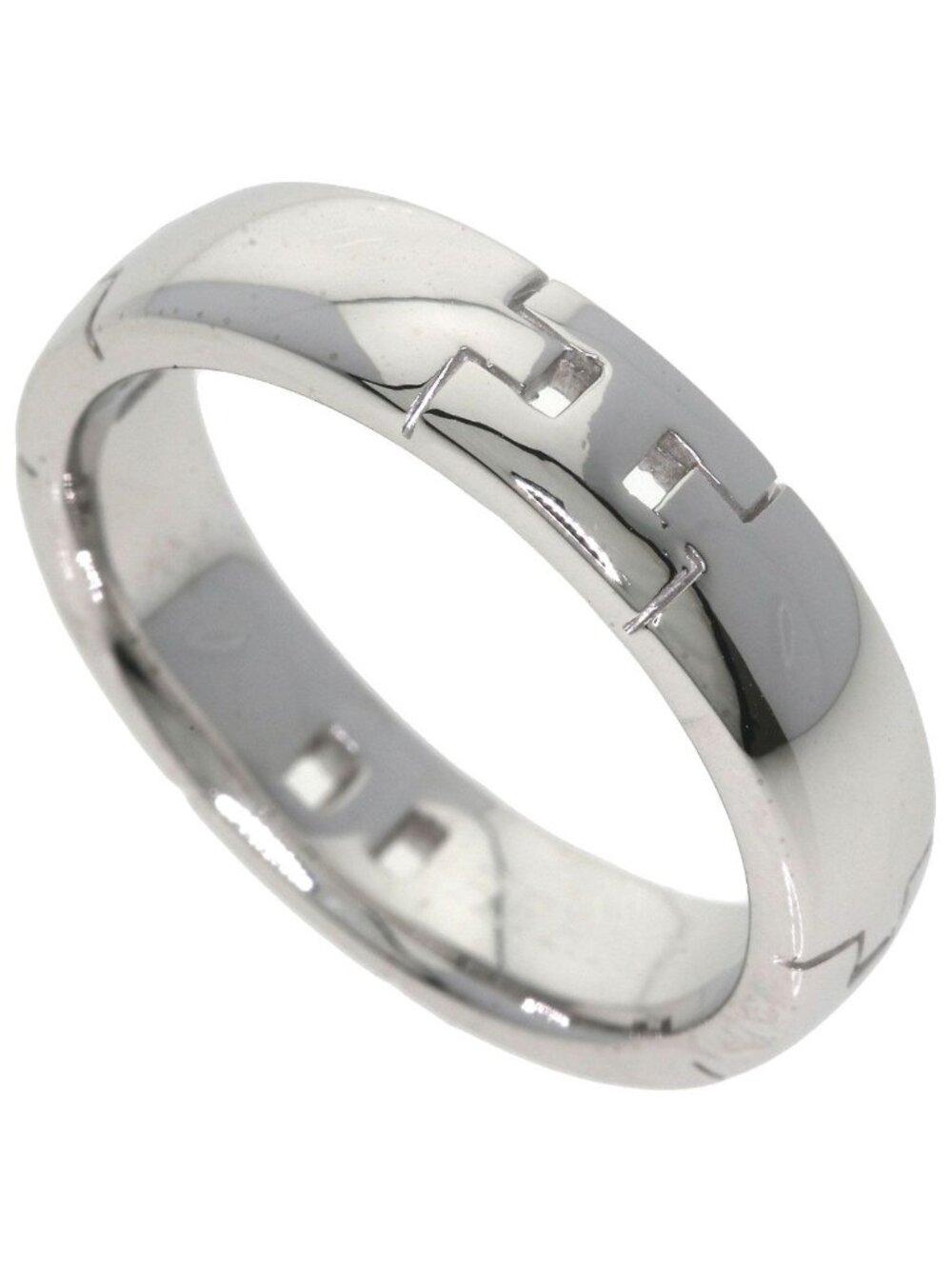 Hermes Hercules 60 Ring 18K White Gold